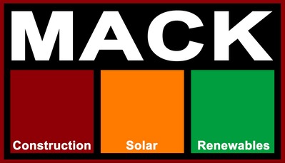 MACK Construction & Solar logo, solar installer in Sheffield