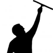 A Squee G Clean logo, window cleaner in Walton-on-Thames