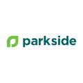 Parkside Gardening Services logo, gardener in Liverpool