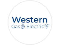 Western Gas & Electric Ltd logo, gas engineer in Birmingham