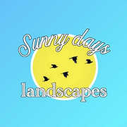 Sunny Days Landscapes logo, landscaper in Batley