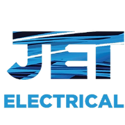 JET Electrical logo, electrician in Lytham St Anne's