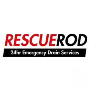 Rescue Rod logo, plumber in Poole
