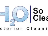 H2o-So-Clean Exterior Cleaning logo, window cleaner in Northallerton