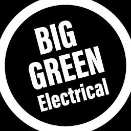 Big Green Electrical logo, electrician in Ash and Ash Vale