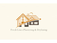 fresh lines plastering & drylining - Southampton logo, plasterer in Eastleigh