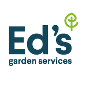Ed's Garden Services logo, gardener in Eastleigh