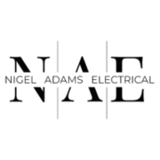 Nigel Adams Electrical Contractors logo, EV charger installer in Wood Street Village