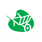 Green Gardeners logo, gardener in Birmingham