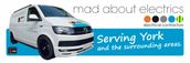 Mad About Electrics Limited logo, EV charger installer in York