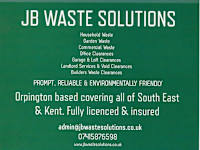 JB Waste Solutions logo, rubbish and waste clearance specialist in London
