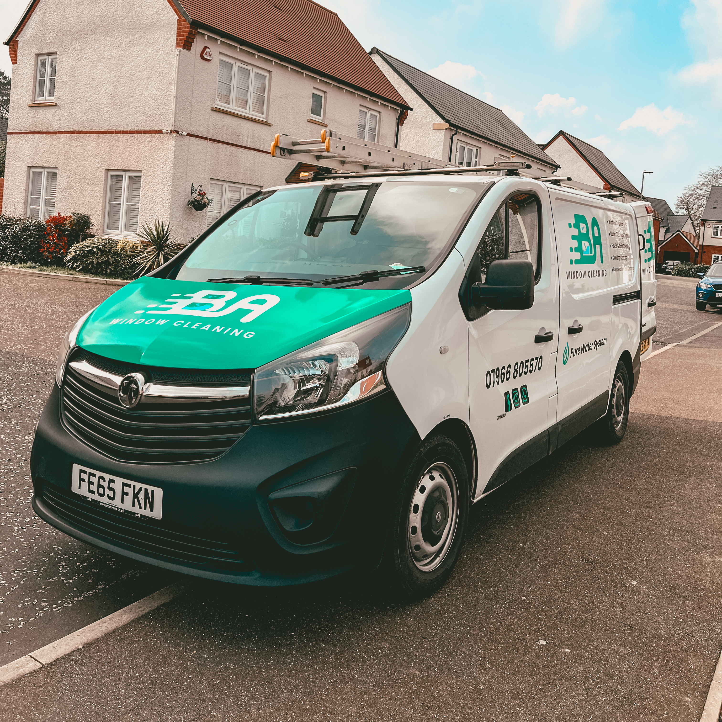 BA Window Cleaning, window cleaner in Colchester
