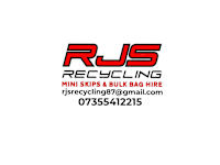 RJS Recycling logo, rubbish and waste clearance specialist in East Grinstead