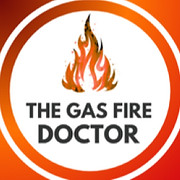 The Gas Fire Doctor logo, gas engineer in Wimborne Minster