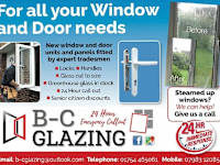 B - C. Glazing. logo, glazier in Skegness