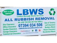 London Borough Waste Services logo, rubbish and waste clearance specialist in Caterham