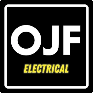 OJF Electrical logo, EV charger installer in Chelmsford