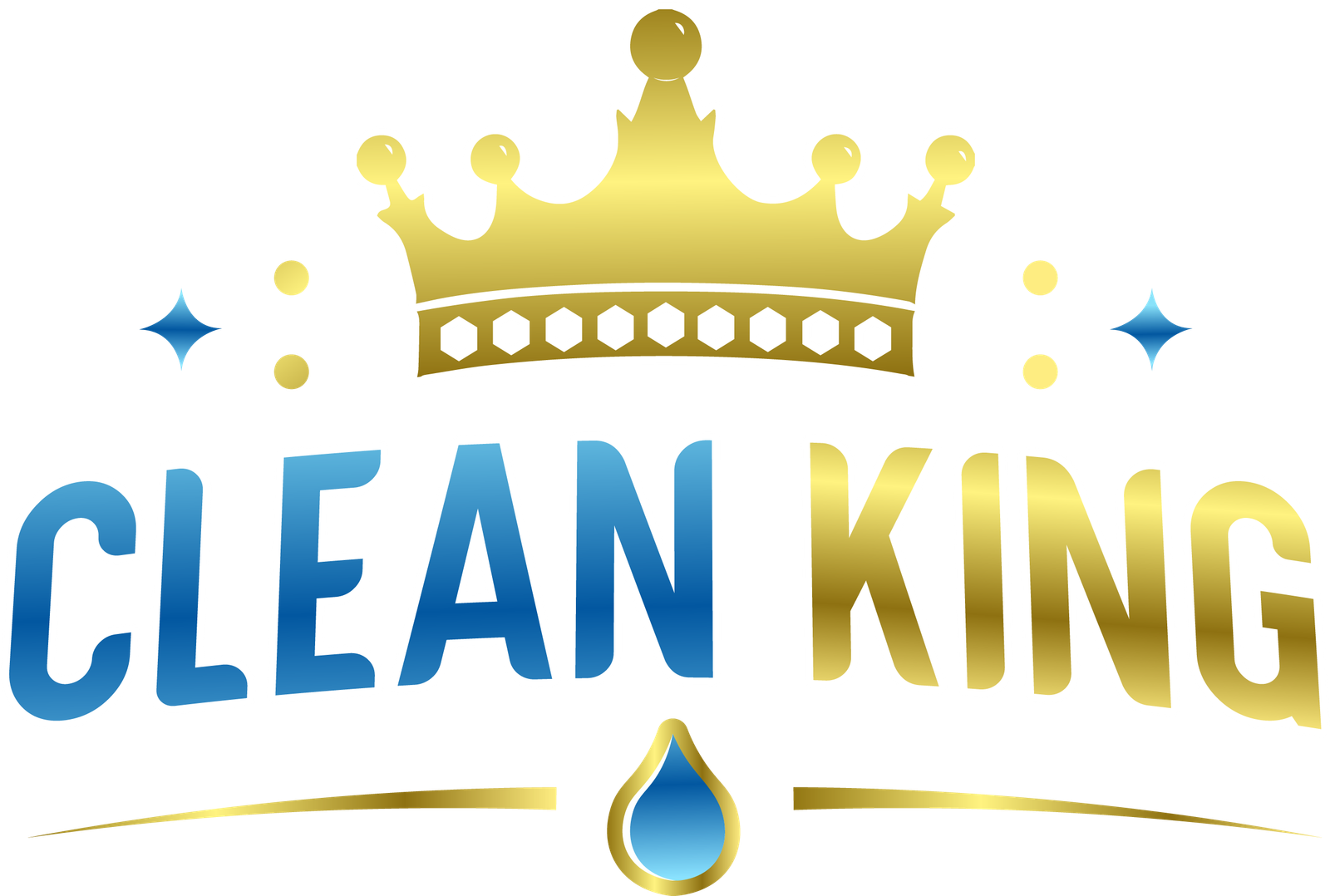 Clean King Ni logo, damp proofer in Newtownabbey
