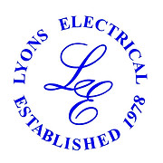 Lyons Electrical logo, EV charger installer in Rochester
