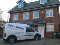SeeThroo Window Cleaning logo, window cleaner in Southampton