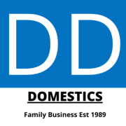 D D Domestics logo, appliance repair engineer in Eastleigh