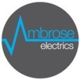 Ambrose Electrics logo, EV charger installer in Cuddington