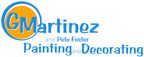 G Martinez & Pete Foster painting and decorating logo, painter and decorator in Winchester