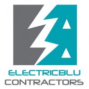 ElectricBlu Contractors logo, electrician in Wakefield