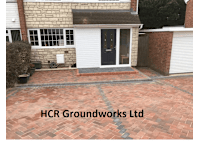 HCR Groundworks Ltd logo, plasterer in Bransgore